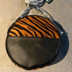 tiger print purse